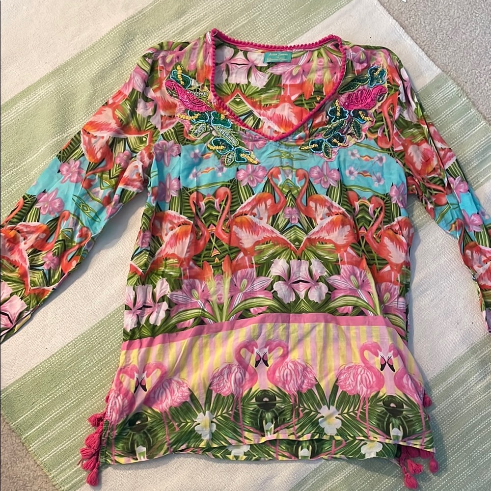 Floral Multicolor Women's Top